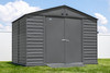 Arrow Select Steel Storage Shed, 10x8, Charcoal