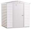 Arrow Select Steel Storage Shed, 6x5, Flute Grey