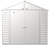 Arrow Select Steel Storage Shed, 8x8, Flute Grey