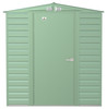 Arrow Select Steel Storage Shed, 6x7, Sage Green