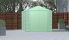 Arrow Select Steel Storage Shed, 8x8, Sage Green