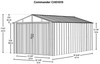 Commander 10 x 15 ft. Steel Storage Building Eggshell Commander 10 x 15 ft. Steel Storage Building Eggshell