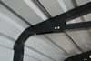 Steel Carport 10 x 29 x 7 ft. Galvanized Black/Charcoal