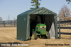 ShelterCoat 11 x 8 ft. Garage  Peak Green STD