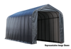 ShelterCoat 16 x 40 ft. Garage Peak Gray STD