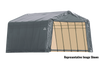 ShelterCoat 12 x 28 ft. Garage Peak Gray STD