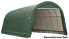 ShelterCoat 15 x 20 ft. Wind and Snow Rated Garage Round Green STD