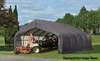 ShelterCoat 18 x 24 ft. Garage Peak Gray STD