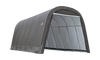 ShelterCoat 13 x 24 ft. Wind and Snow Rated Garage Round Gray STD