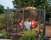 Canopia Ledro Gazebo 10 x 14 GRAY/BRNZ