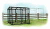 Walk-In 8 ft. Chicken Run (6'6"W x 7'6"L x 6'3"H)