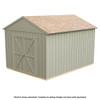 Handy Home DIY Astoria 12 ft. x 16 ft. Wooden Storage Shed with Flooring Included