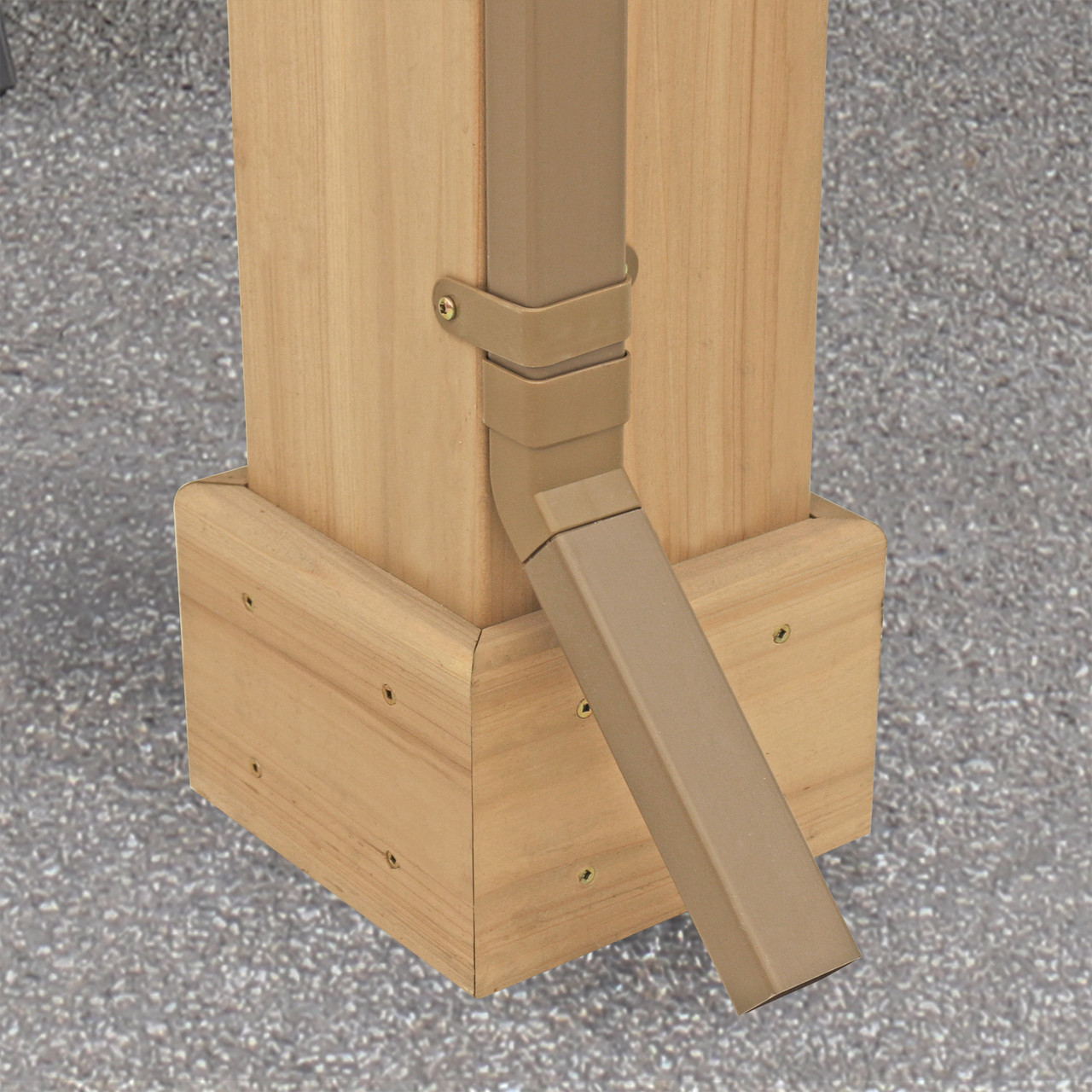 Yardistry Rain Gutter Kit For The 12 x 16 Meridian Gazebo