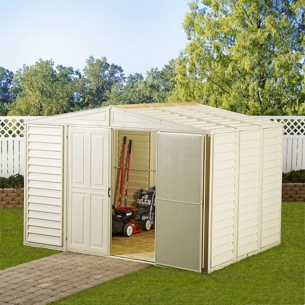 Duramax 10.5x8 WoodBridge Shed with Foundation Kit - SelectSheds.com