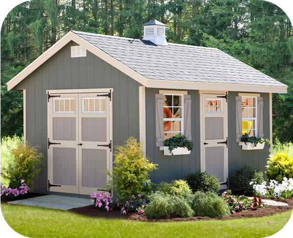 8' x 12' EZ-Fit Riverside Shed Kit - SelectSheds.com