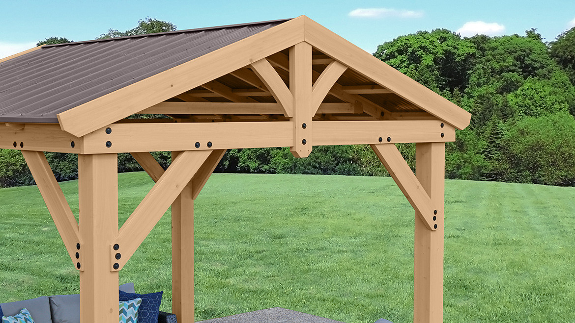 Yardistry 10x10 Meridian Pavillion | SelectSheds.com