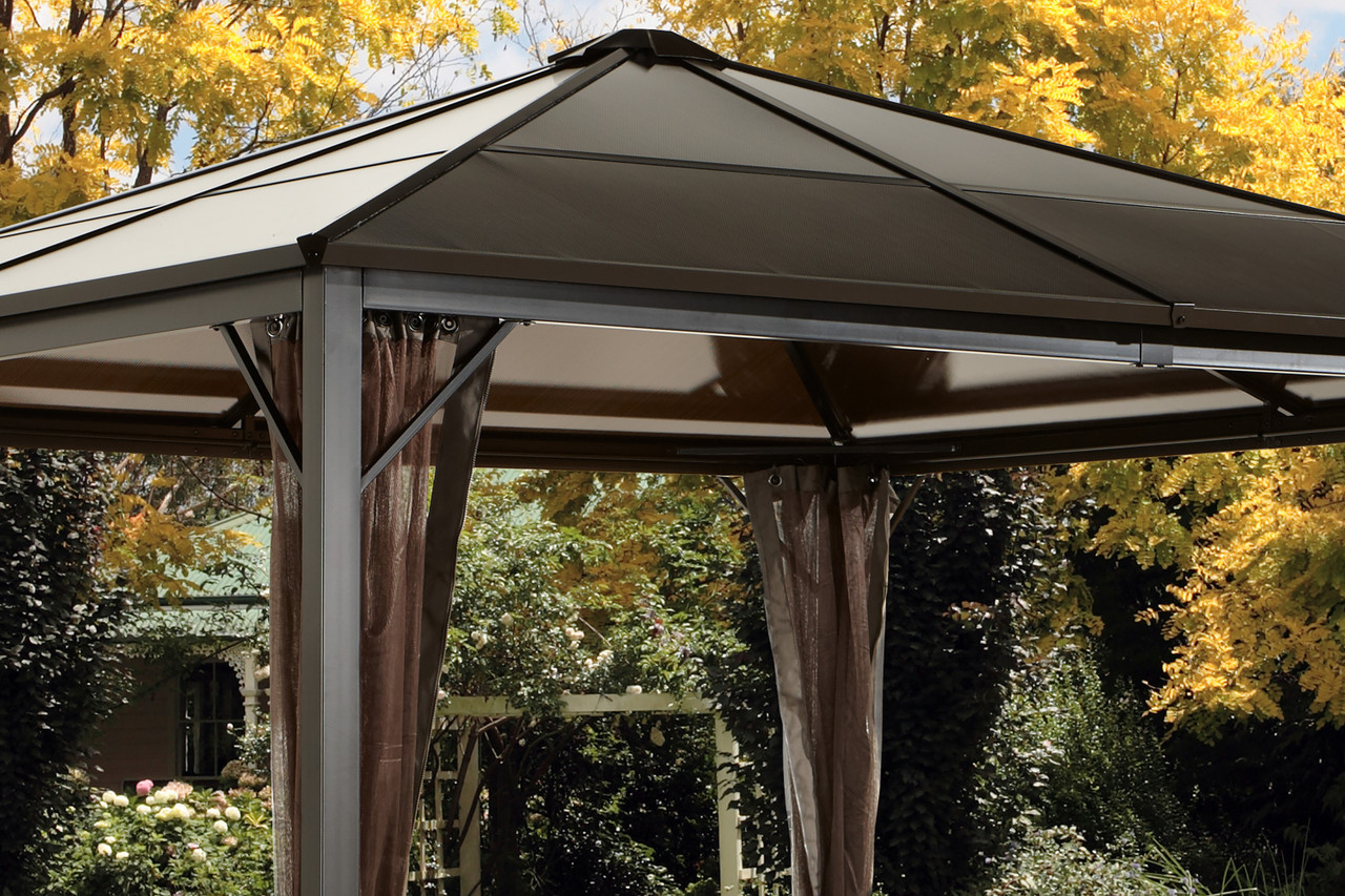 Sojag Sumatra 10'x12' gazebo | SelectSheds.com