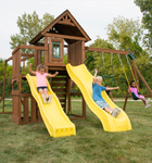 Swing-N-Slide Timberview Wood Complete Play Set