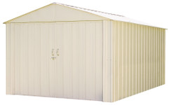 Commander 10 x 15 ft. Steel Storage Building Eggshell