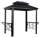 Sojag BBQ Messina Grill Gazebo 6 x 8 ft