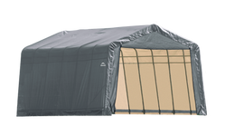 ShelterCoat 12 x 24 ft. Garage Peak Gray STD
