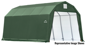 ShelterCoat Garage 12 x 28 x 9 ft. Barn Standard Green