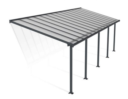 Canopia by Palram Olympia 10 ft. x 28 ft. Patio Cover Kit -  Twin wall