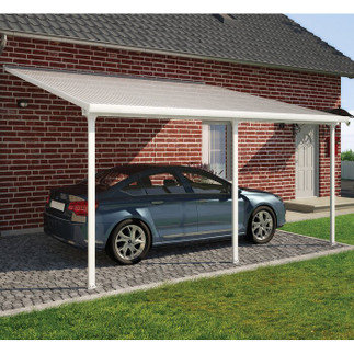 Canopia by Palram Palram Feria Carport - 13' x 26', White