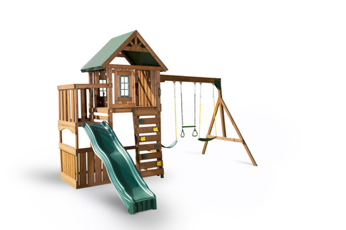 Swing-N-Slide Elkhorn Wood Complete Play Set