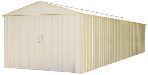 Commander 10 x 30 ft. Steel Storage Building Eggshell Commander 10 x 30 ft. Steel Storage Building Eggshell
