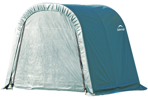 ShelterCoat 8 x 8 ft. Wind and Snow Rated Garage Round Green STD