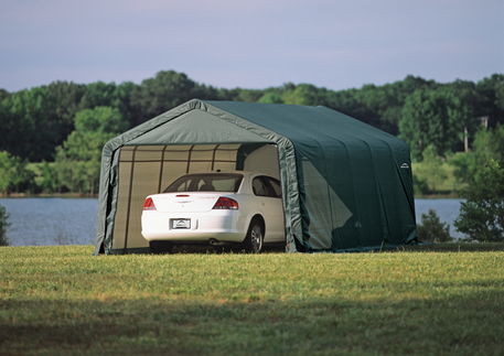 ShelterCoat 13 x 20 ft. Garage Peak Green STD