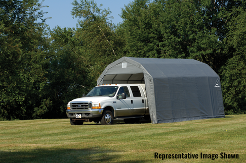 ShelterCoat Garage 12 x 20 x 9 ft. Barn Standard Grey