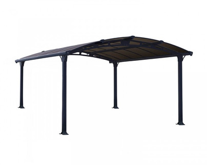 Canopia Tucson Gazebo, 12' x 14', Gray/Bronze