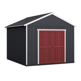Do-it Yourself Rookwood 10 ft. x 12 ft. Wooden Storage with Flooring Included