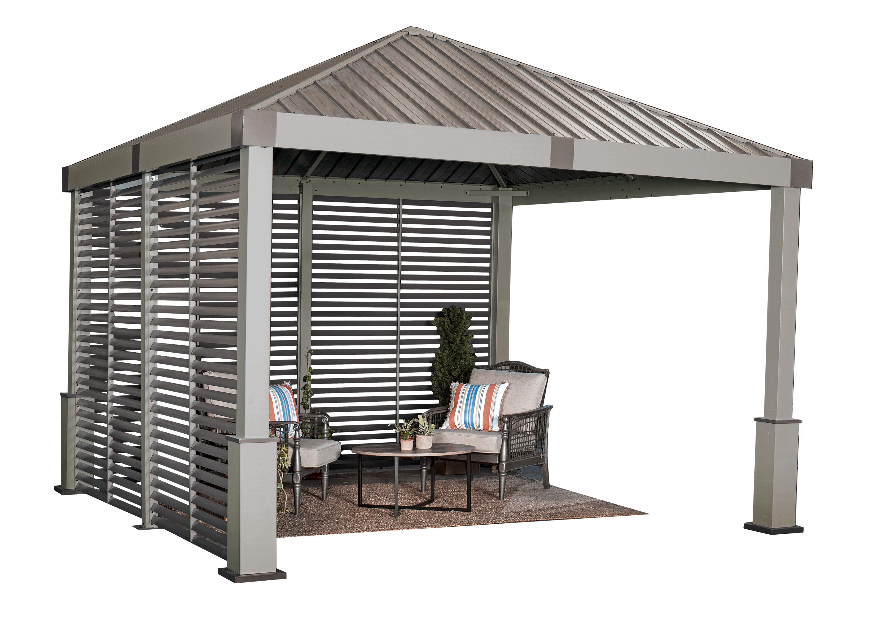 Sojag 500-9168013 Nanda Gazebo 12 x 12 ft | SelectSheds.com