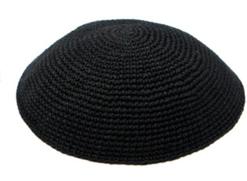 Kipa | Knitted | Plain Black /20cm