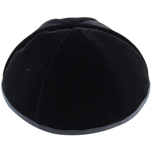 Kipa | Velvet Plush | Rim | Black /6 Parts /4