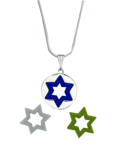 Stainless Steel Pendant 2cm With Replacable Inn