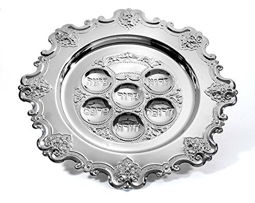 Seder Plate | Silver Plate /15 Inch
