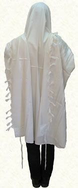 Talit | Wool | White Stripes /60 Lg.