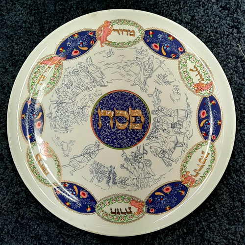 Seder Plate | Ceramic, painted