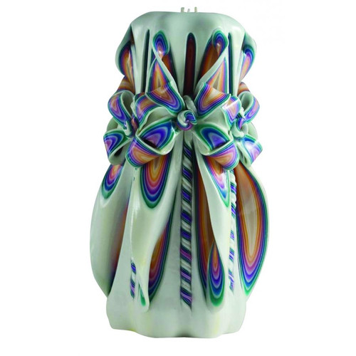 Havdalah Candle | Hand Carved /4"