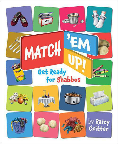 Board Book | Match 'Em Up! | Get Ready for Shabbos