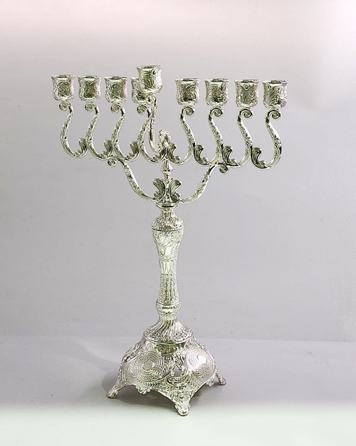 Menorah | Silver plate | 08 /W 25cm x H 34cm