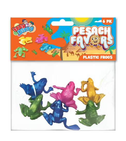 Pesach Plastic Frogs