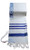 Talit | Wool | Blue/Silver Stripes /55 Lg.