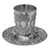 Kiddush Cup | & Tray | Nickel Plated /12485