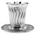 Kiddush Cup & Tray set | Nickel Plated /12487