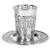 Kiddush Cup & Tray set | Nickel Plated /12486